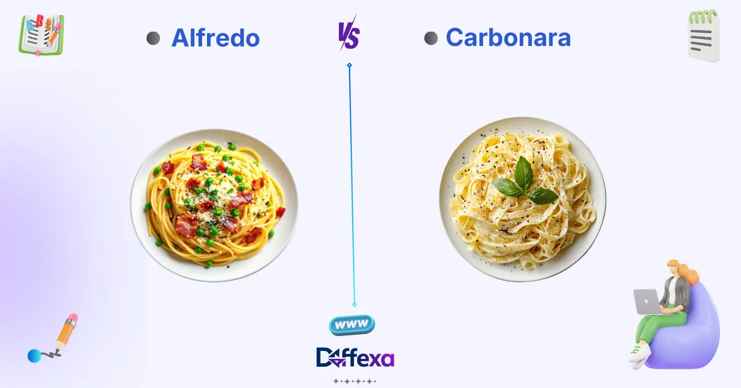 Difference Between Carbonara and Alfredo