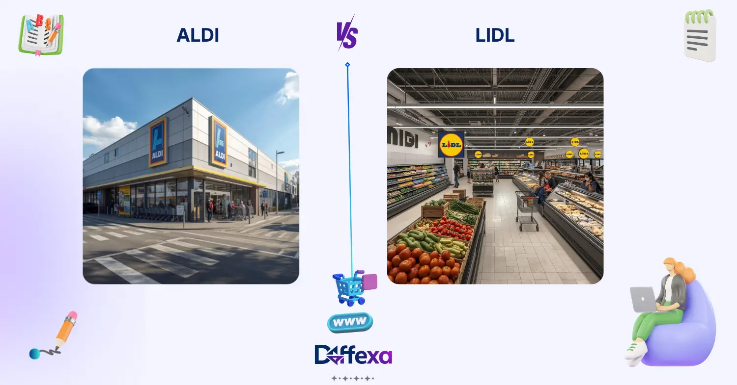 difference between aldi and lidl