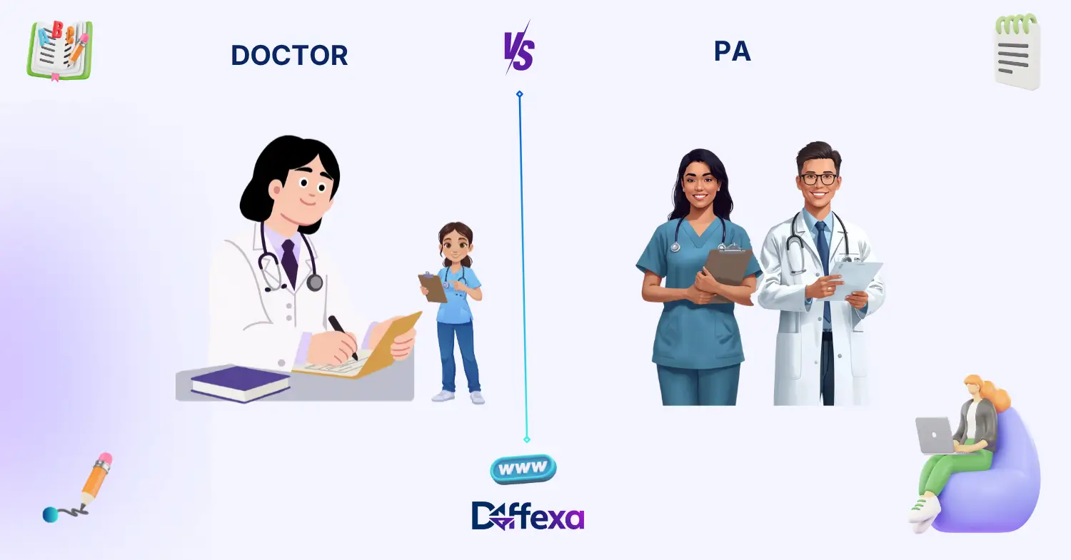 difference between doctor and pa