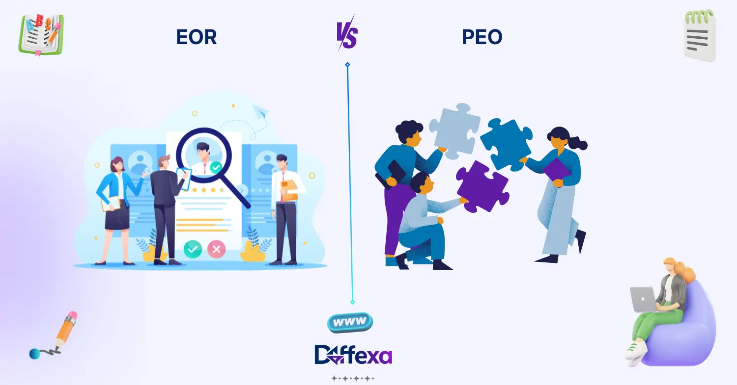 difference between eor and peo