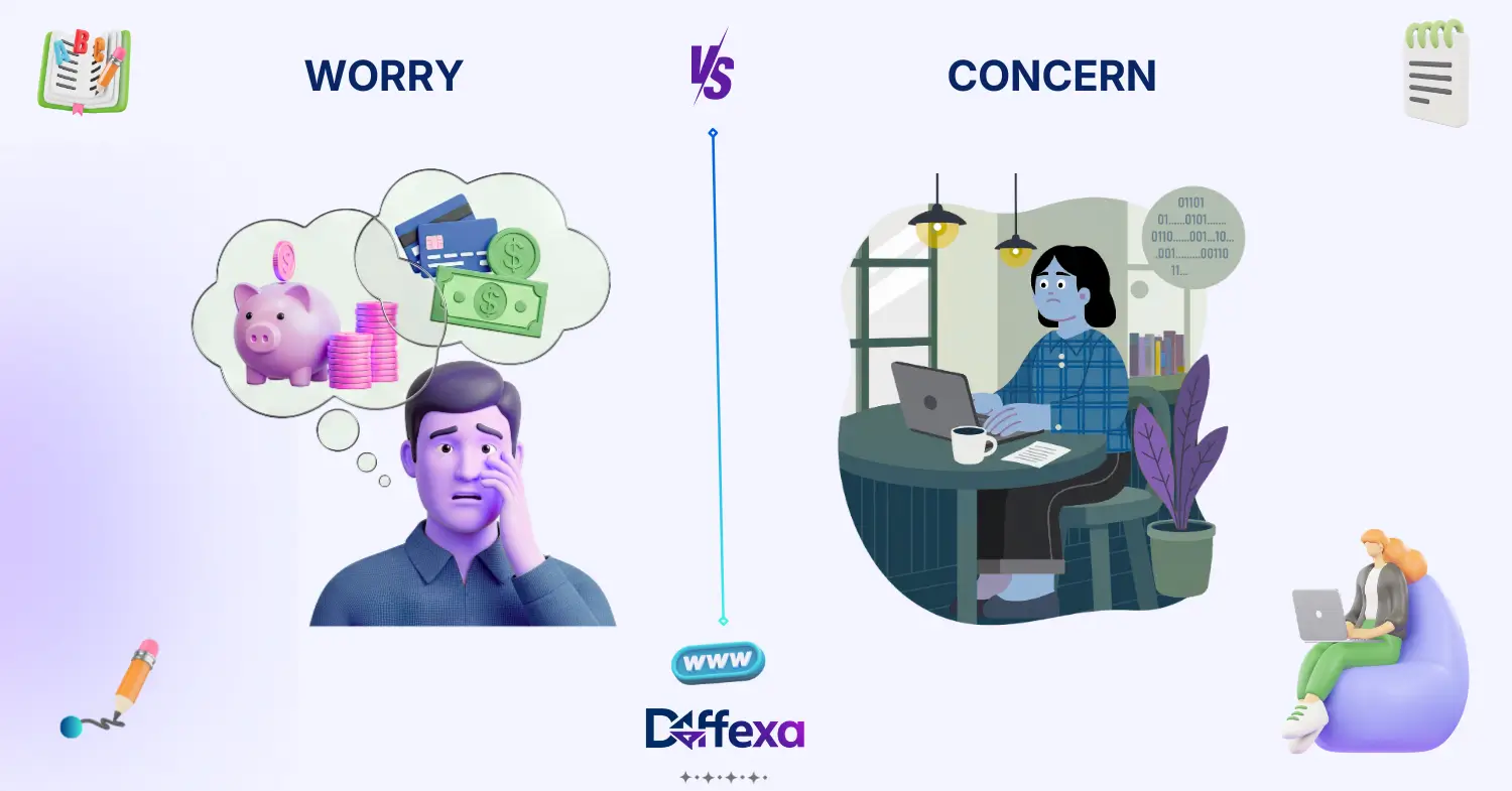 Difference Between Worry and Concern