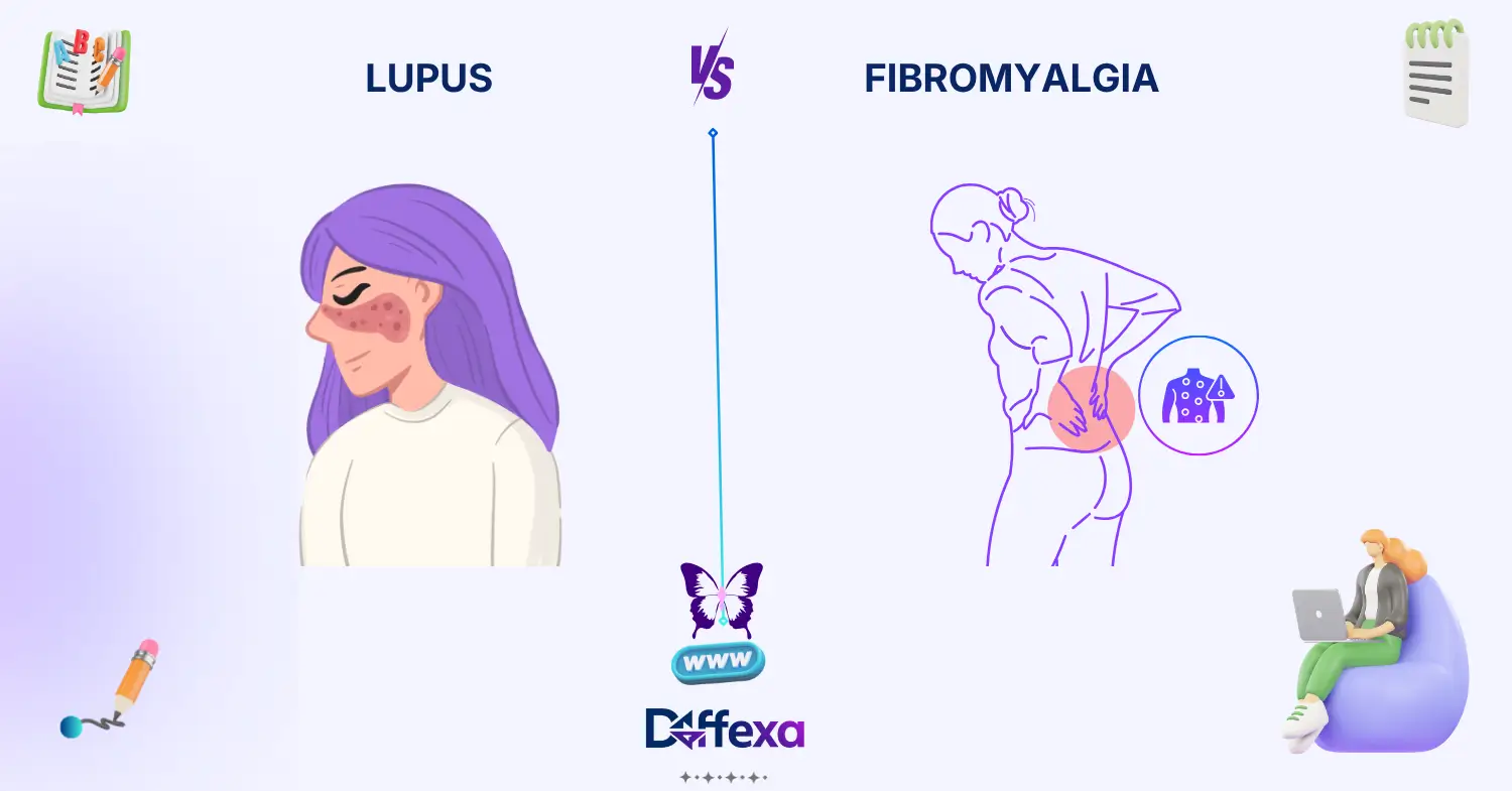 difference between lupus and fibromyalgia