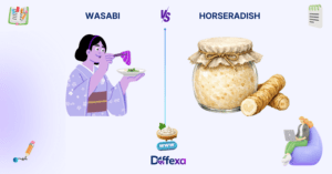 difference between wasabi and horseradish